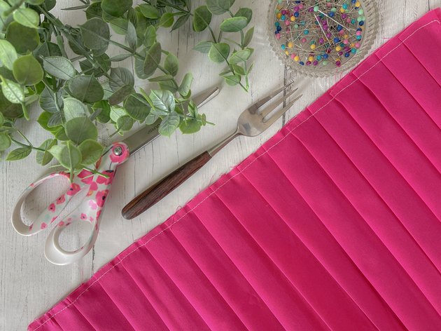 How to Sew Pleats (Easy Fork Hack)