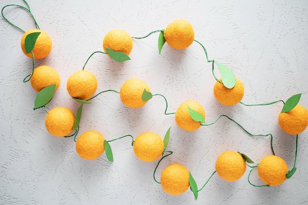 An Orange-Themed Holiday Table