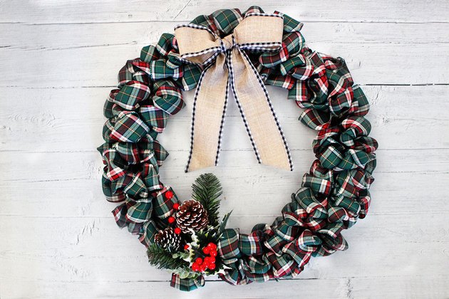 How to Make a Ribbon Wreath