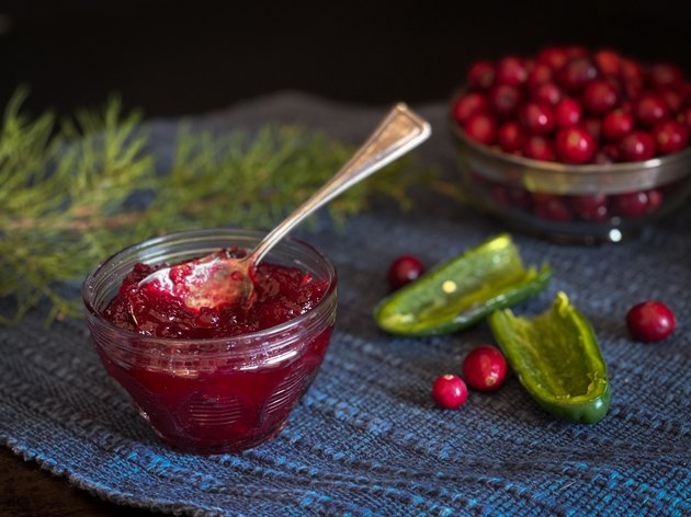 Homemade Cranberry Pepper Jam Recipe