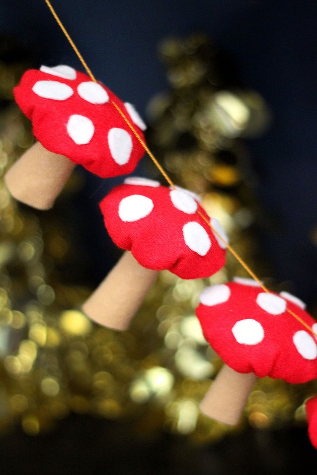 Make a Magical Mushroom Garland