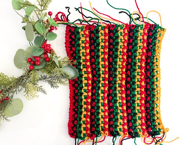 Celebrate Kwanzaa With a DIY Crochet Mkeka