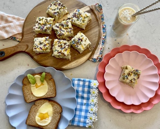 A Playful & Pretty Easter Brunch Spread