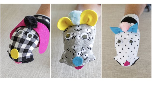 3 Adorable DIY Sock Puppets