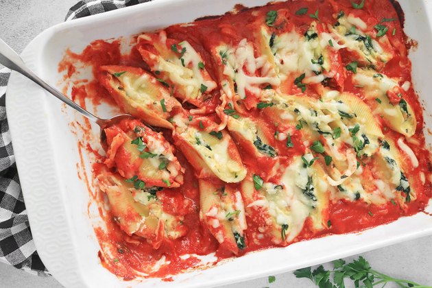 Spinach Artichoke Stuffed Shells Recipe