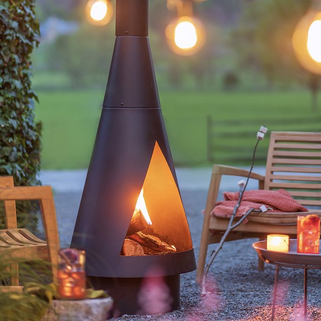 Cozy Up Your Patio With a Chiminea