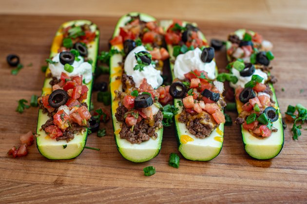 Stuffed Zucchini Boats Recipe