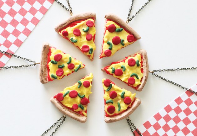 A-dough-rable Pizza Friendship Necklaces for Your BFFs