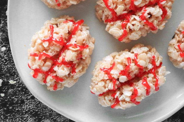 How to Make Rice Krispy Treat Brains