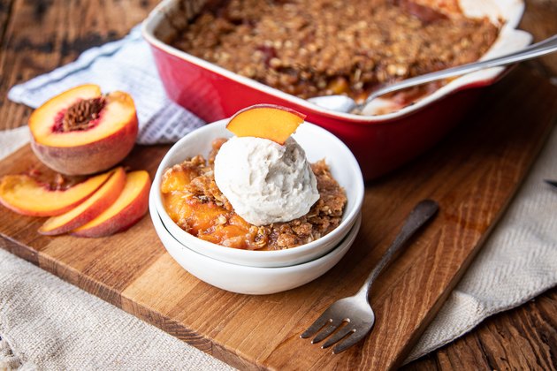 Homemade Peach Crisp Recipe