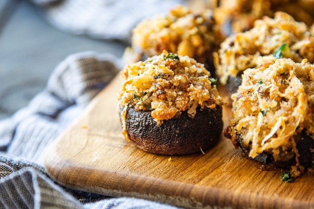 Garlic Parmesan Stuffed Mushrooms Recipe