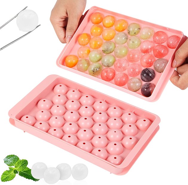 Ice Cube Trays In Pastel Colours Fruity Design Ice Mould Re-usable
