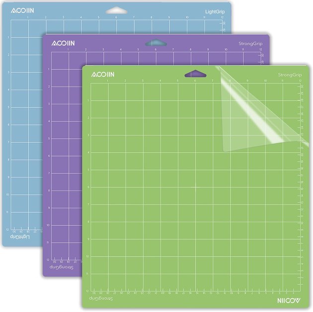 Cricut Expression Machine Standard Grip Cutting Mat, 6 x 12, Green, 2  Count