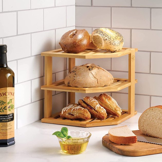 Spice Rack Organizer, Wood Seasoning Rack, Space Saving Condiment Holder, Spice  Rack Organizer For Folding Countertops And Cabinet Drawers, Bamboo Display  Shelf, Seasoning Organizer For Jars Spice, Home Countertop Rack, Kitchen  Stuff, 