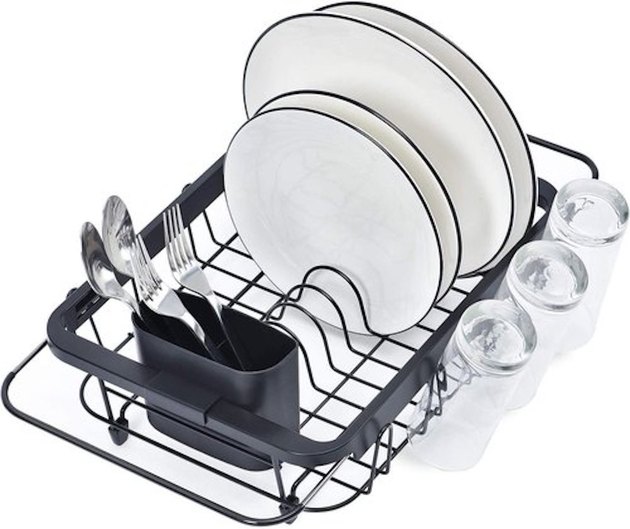 Dish Drying Rack Compact Dish Rack Multifunctional Expandable Rustproof New  Gift