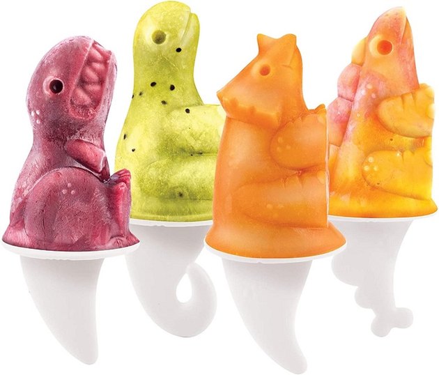 Set of Fun Summertime Ice Pop Molds - Each Handle Includes a Drip