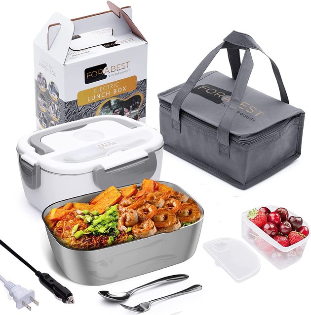 Crockpot Electric Lunch Box, Portable Food Warmer for On the Go