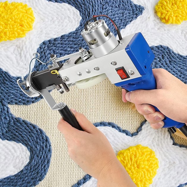 Electric Hand Tufting Gun Rug Machine Automatic Carpet Tufting