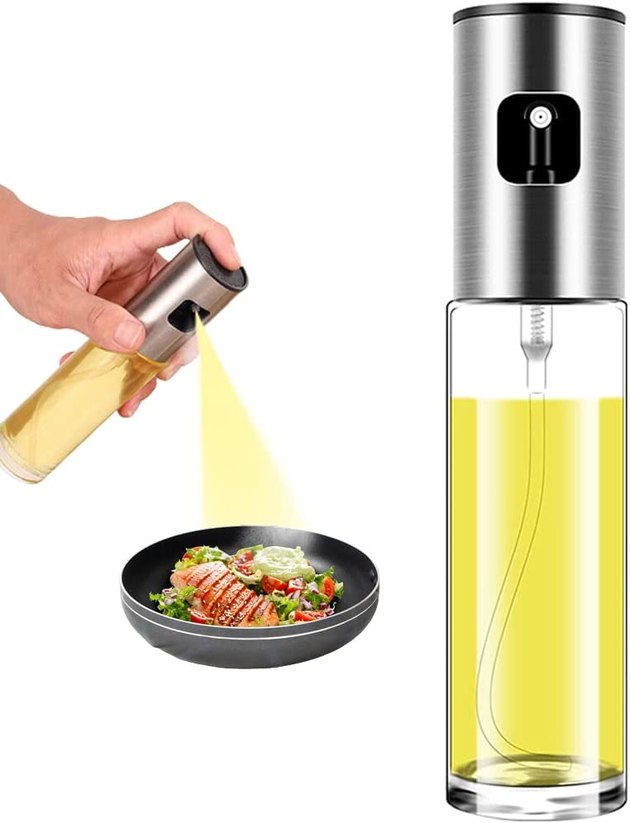 Oil Bottle Cooking Oil Spray Olive Oil Bottle Fitness Kitchen