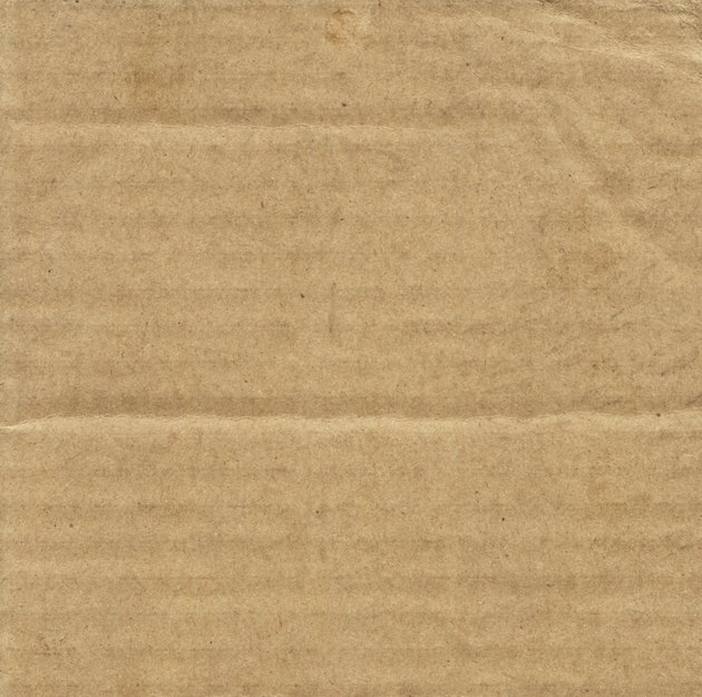 corrugated cardboard