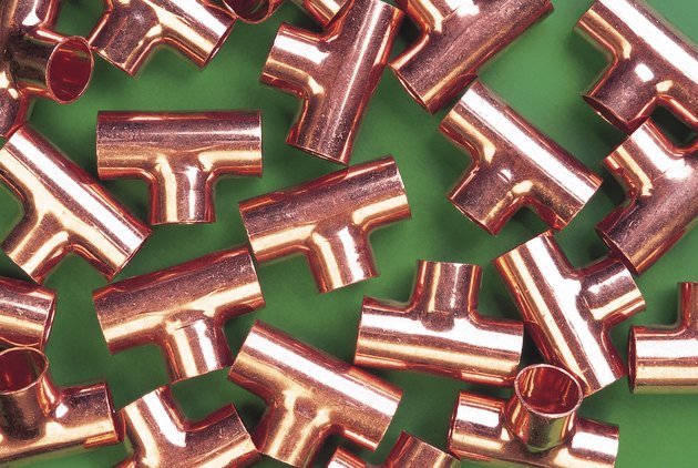 Copper pipe fittings