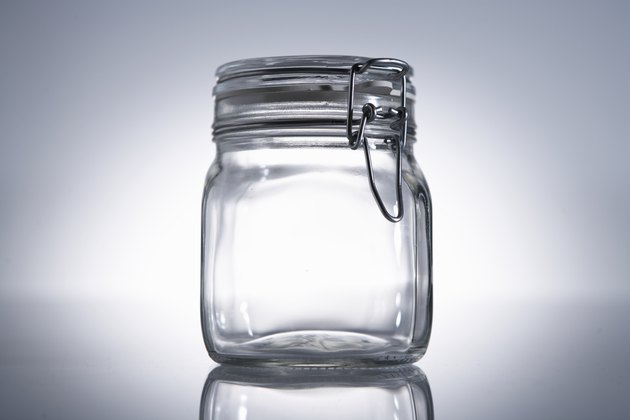 Glass jar