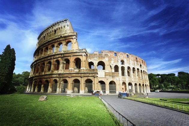 Colosseum in Rome, Italy