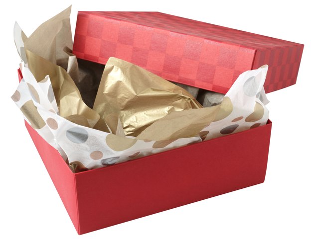 Opened Christmas gift