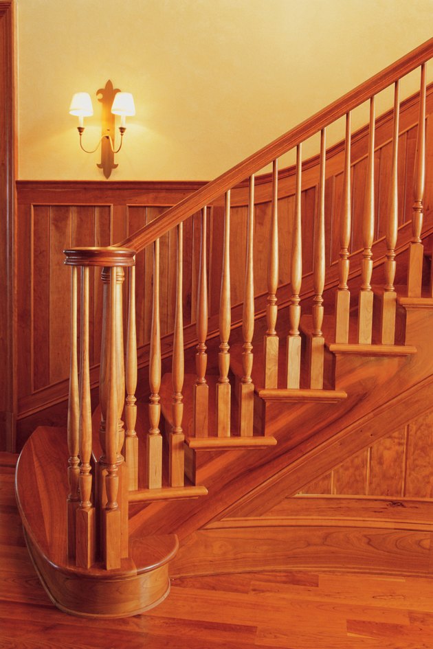 Bannister and staircase