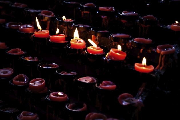 Candles in Basilica