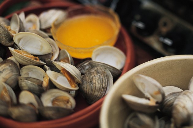 Steamed clams