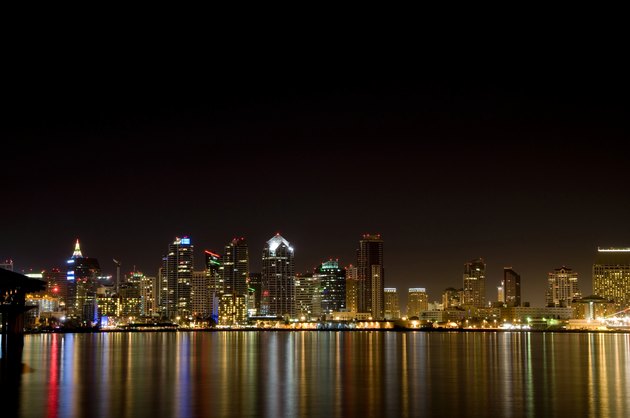San Diego, CA in December