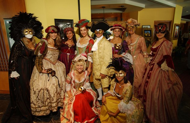 Sneek Peek Offered of Costumes to Appear at Venetian Ball