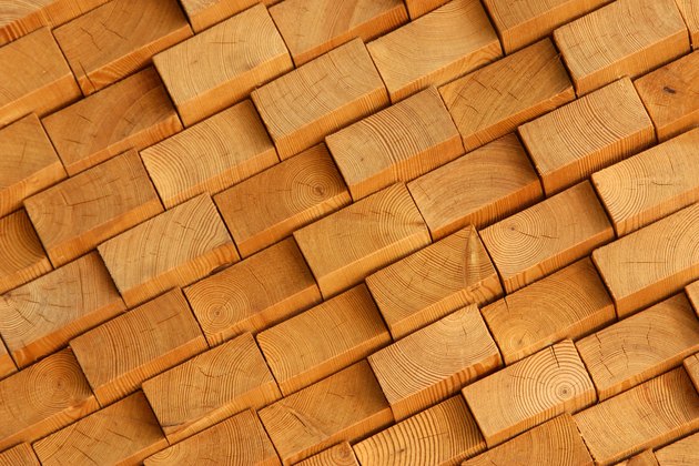 Stack of lumber