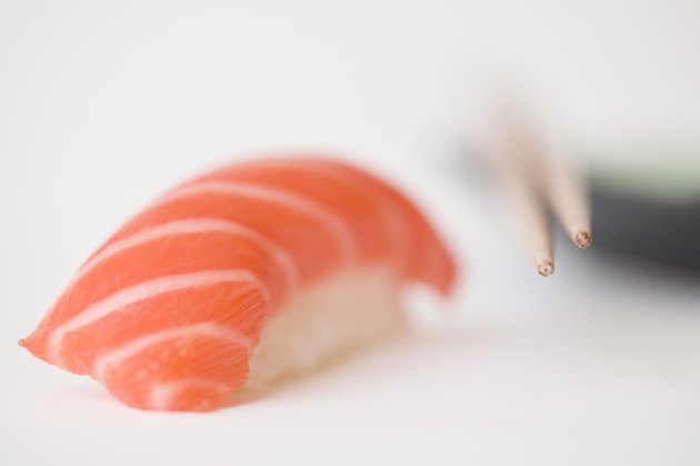 Salmon sushi