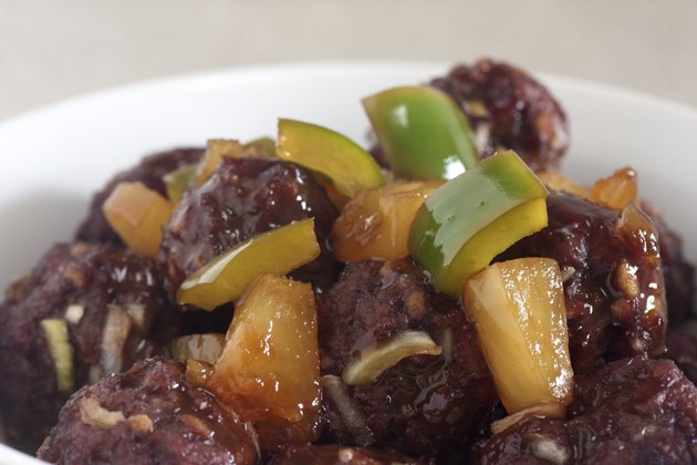 sweet and sour meatballs
