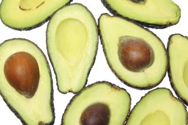 Close Up of Avocados