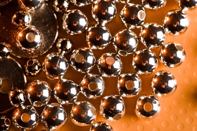 Silver beads