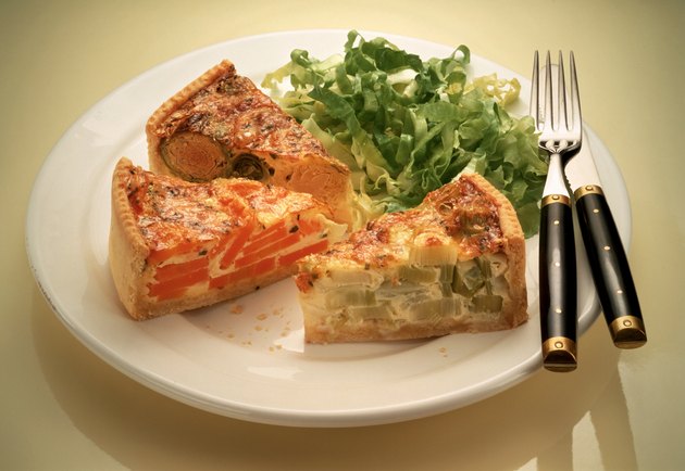 Vegetable quiche