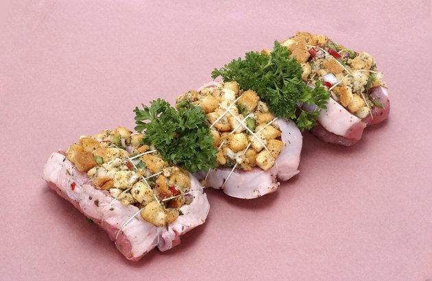 Stuffed pork tenderloins