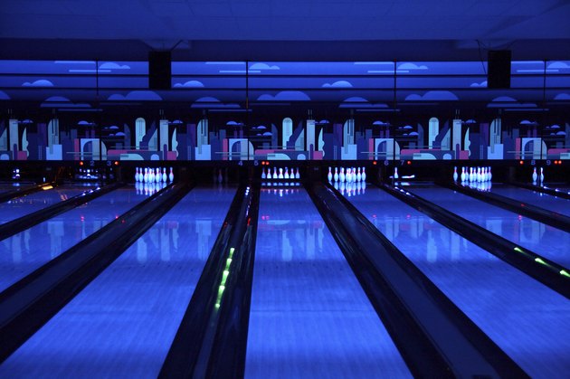 bowling playing hall