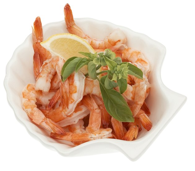 Shrimp in bowl
