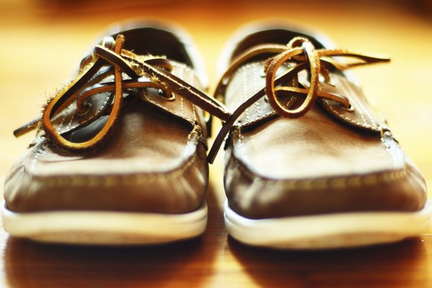 Suede Brown Deck Shoes
