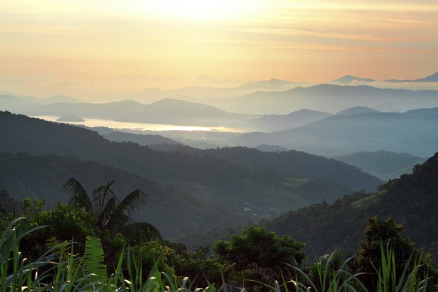 morning in mountains of Brazil