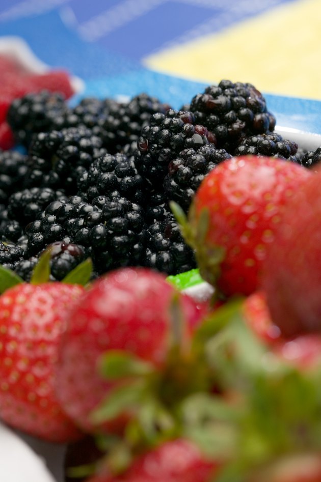 Assorted berries
