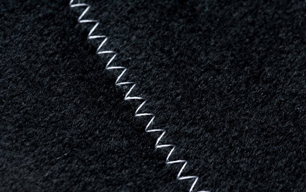 Stitching on fabric