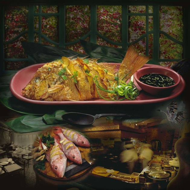 Red snapper with ponzu sauce