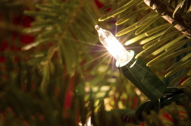 Mini Christmas Bulb Macro
