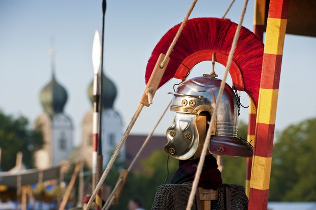 Roman helmet