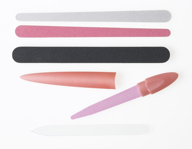 Coloured nail files